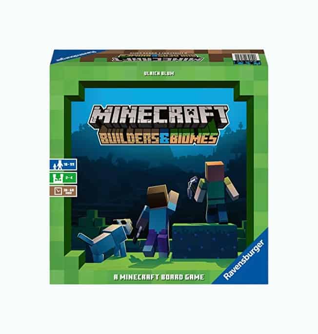 Product Image of the Minecraft Builders & Biomes Board Game