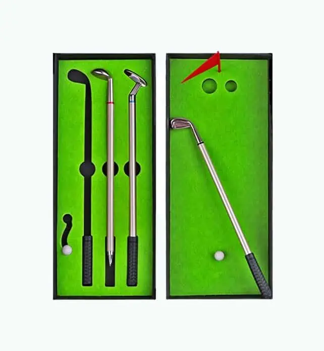Product Image of the Mini Golf Club Pen Set