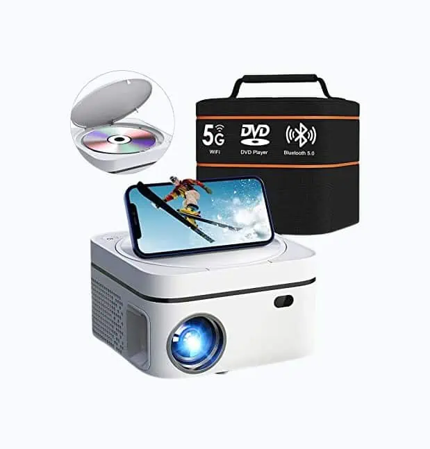 Product Image of the Mini Video Projector