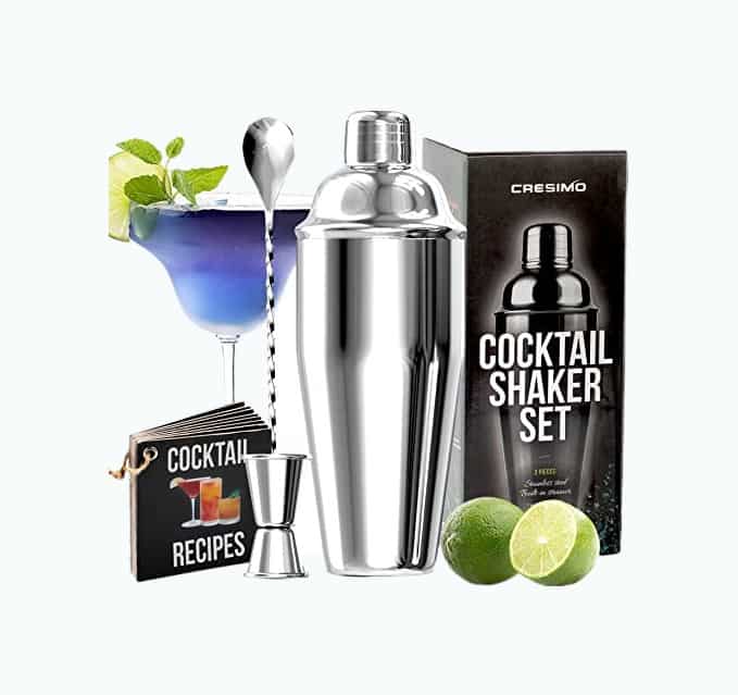 Product Image of the Minimalist Cocktail Shaker Set