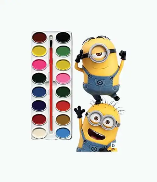 Product Image of the Minion Made Ultimate Paint Box & Coloring Book