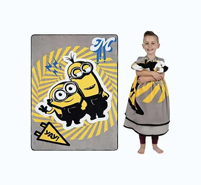 Product Image of the Minions Bedding - Super Soft Micro Raschel Blanket