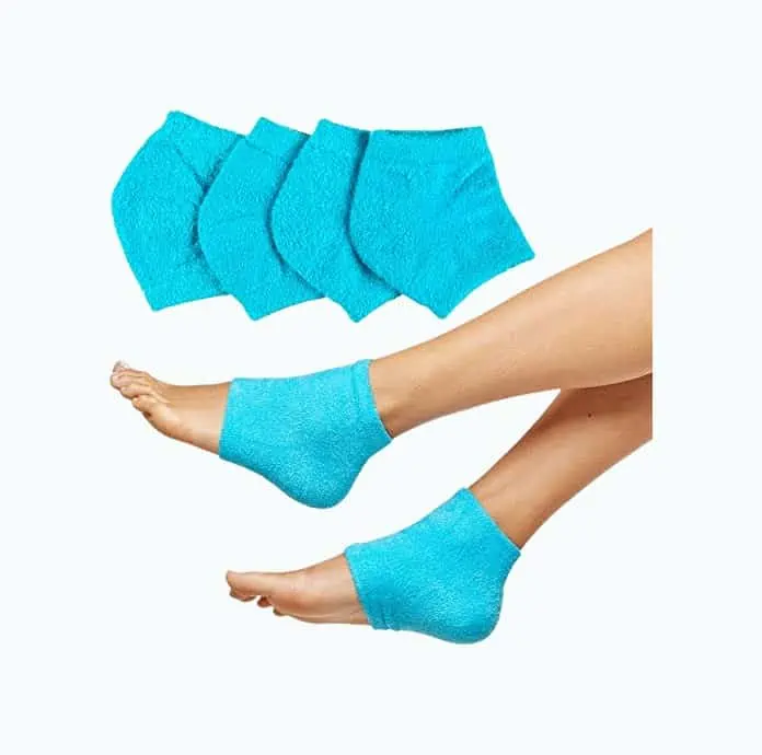 Product Image of the Moisturizing Heel Socks
