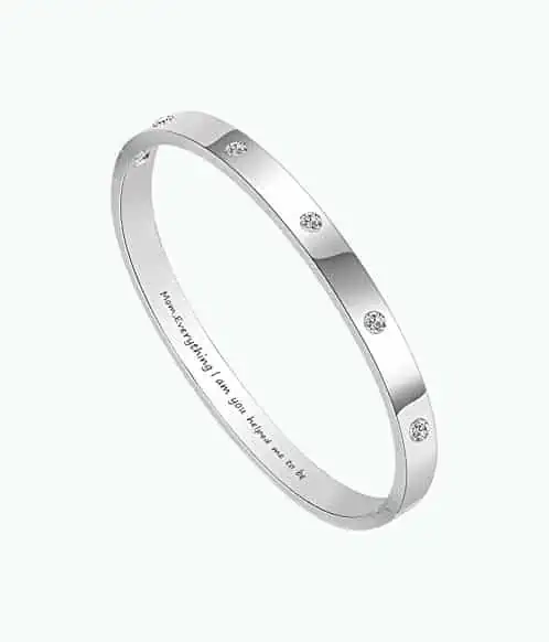 Product Image of the Mom Bangle Bracelet