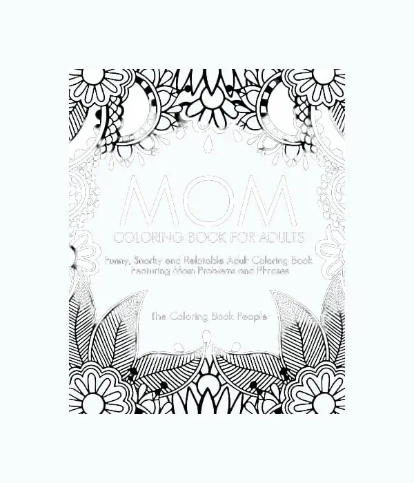 Product Image of the Mom Coloring Book