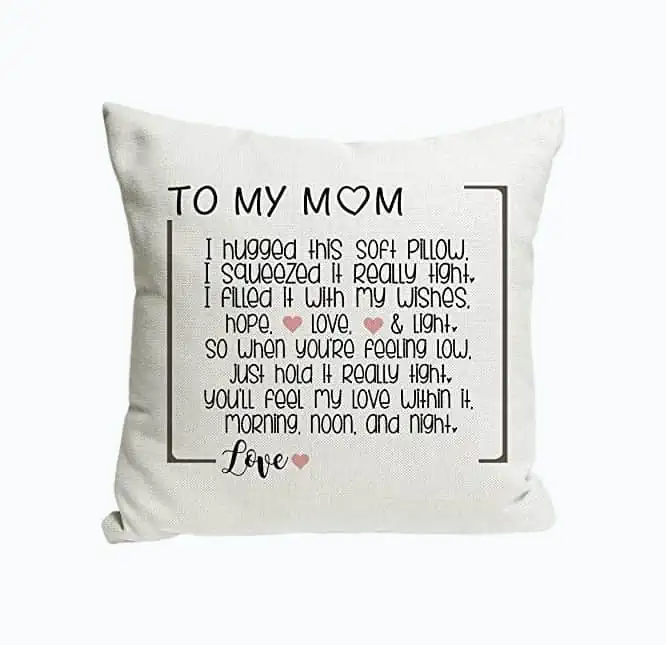 Product Image of the Mom Pillow Cover