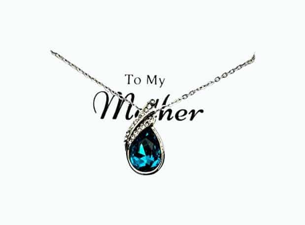 Product Image of the Mom Rhinestone Necklace