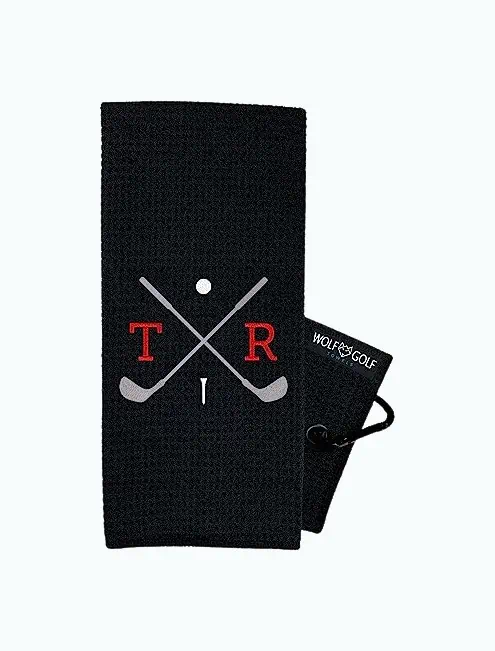 Product Image of the Monogrammed Golf Towels