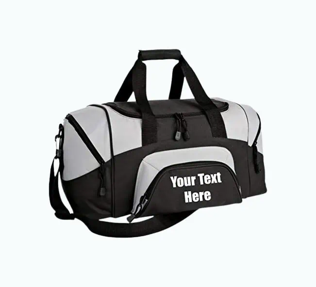 Product Image of the Monogrammed Small Gym Duffel Bag