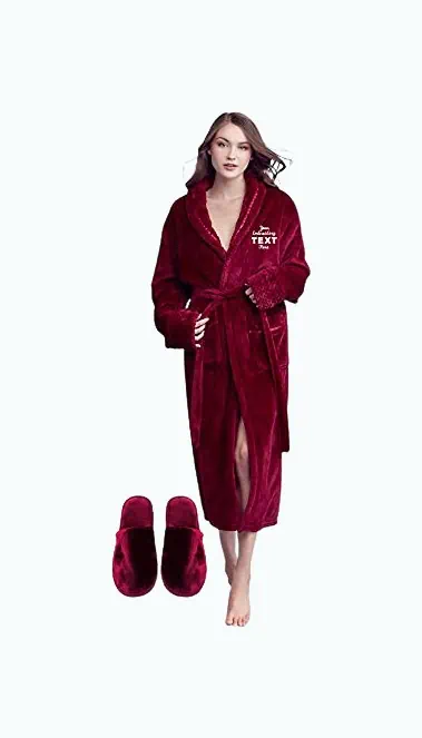 Product Image of the Monogrammed Women’s Robe