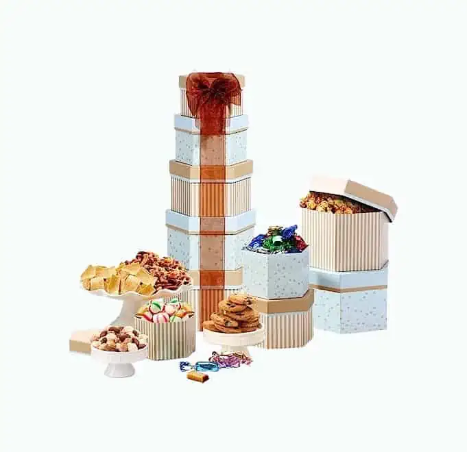 Product Image of the Mother’s Day Gift Tower Basket