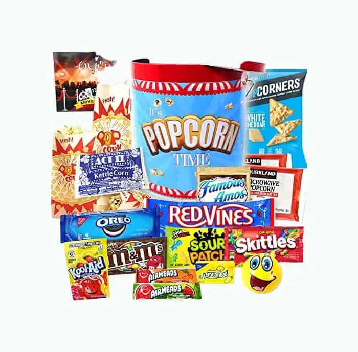 Product Image of the Movie Night Gift Basket
