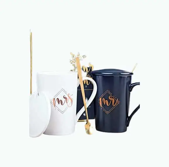 Product Image of the Mr. And Mrs. Mug Set
