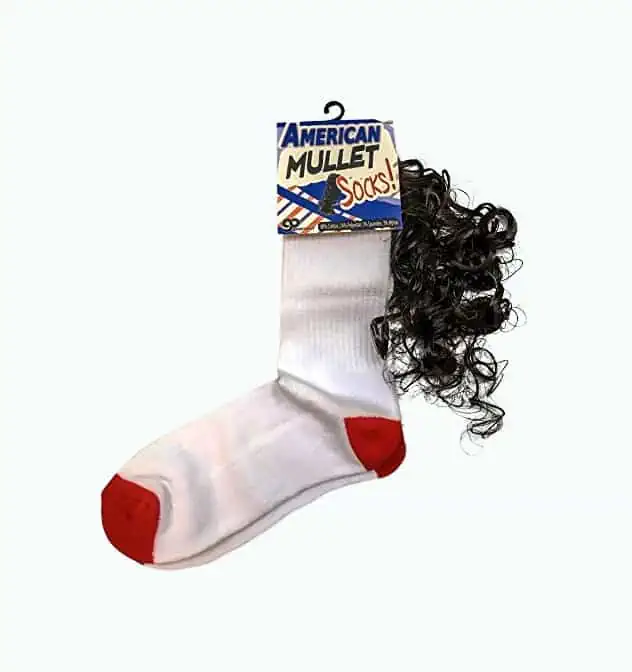 Product Image of the Mullet Novelty Socks