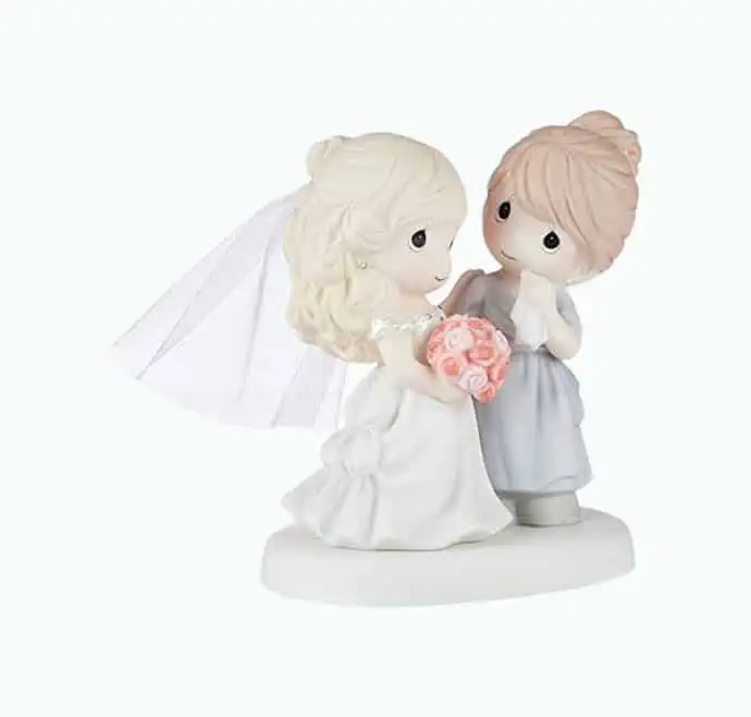 Product Image of the My Daughter, My Pride, A Beautiful Bride Porcelain Figurine