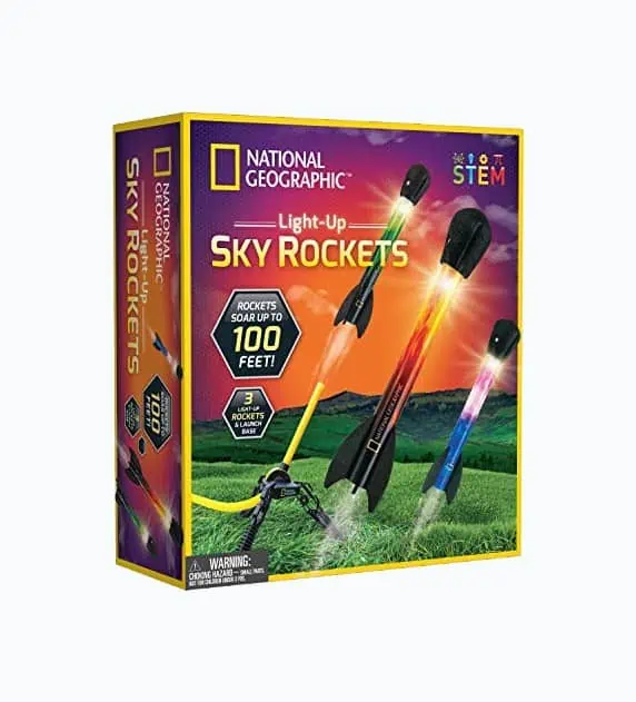 Product Image of the NATIONAL GEOGRAPHIC Air Rocket Toy