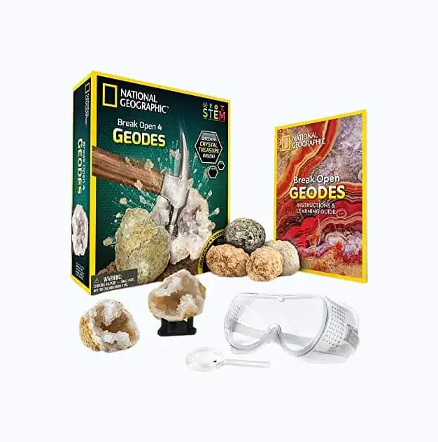 Product Image of the NATIONAL GEOGRAPHIC Break Open Geodes