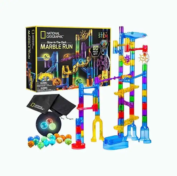 Product Image of the NATIONAL GEOGRAPHIC Glowing Marble Run