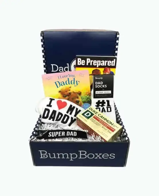 Product Image of the New Dad Bump Box