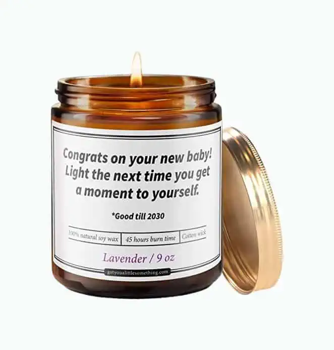Product Image of the New Mom Candle
