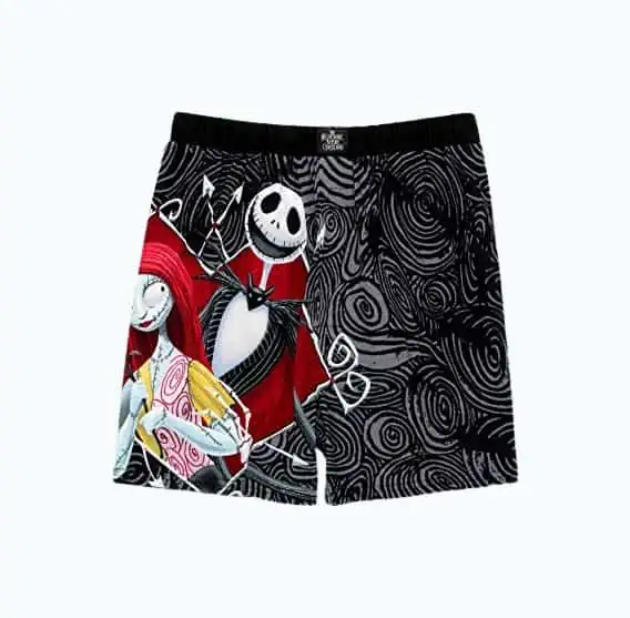 Product Image of the Nightmare Before Christmas Boxers
