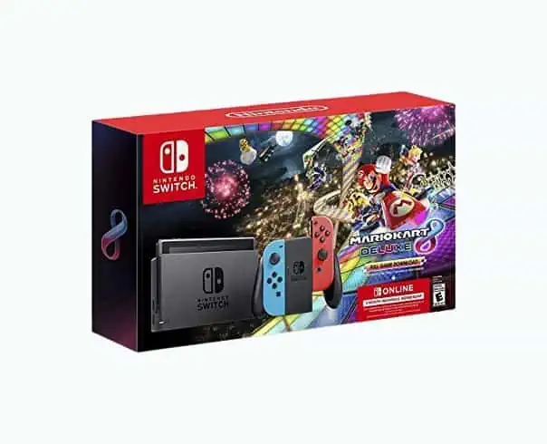 Product Image of the Nintendo Switch w/ Mario Kart 8 Deluxe 