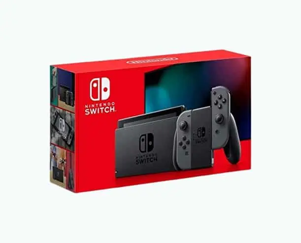 Product Image of the Nintendo Switch with Gray Joy‑Con