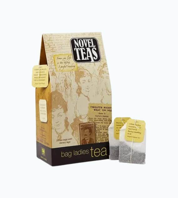 Product Image of the Novel Teas - English Breakfast Tea With Literary Quotes