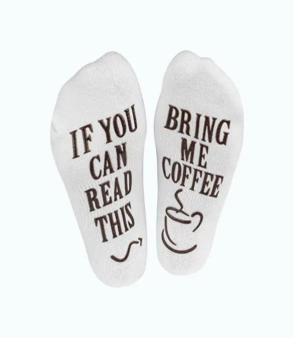 Product Image of the Novelty Coffee Socks