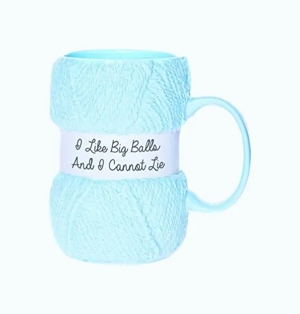 Product Image of the Novelty Knitting Gift Mug