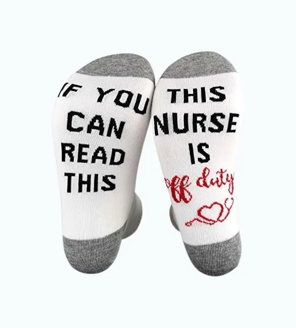 Product Image of the Novelty Nurse Socks