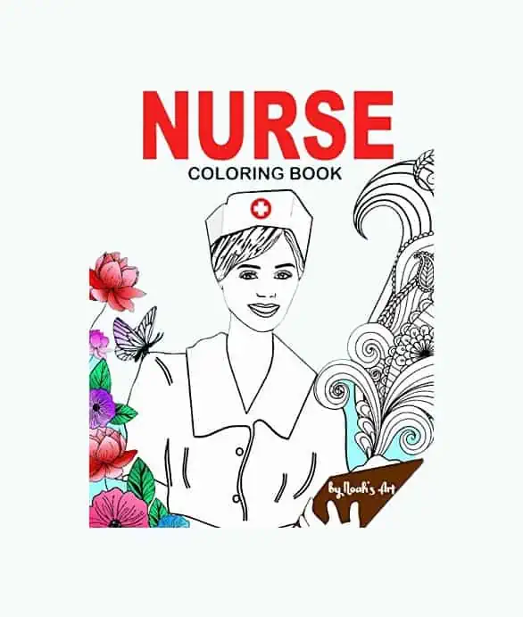Product Image of the Nurse Coloring Book