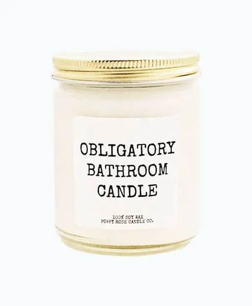Product Image of the Obligatory Bathroom Candle