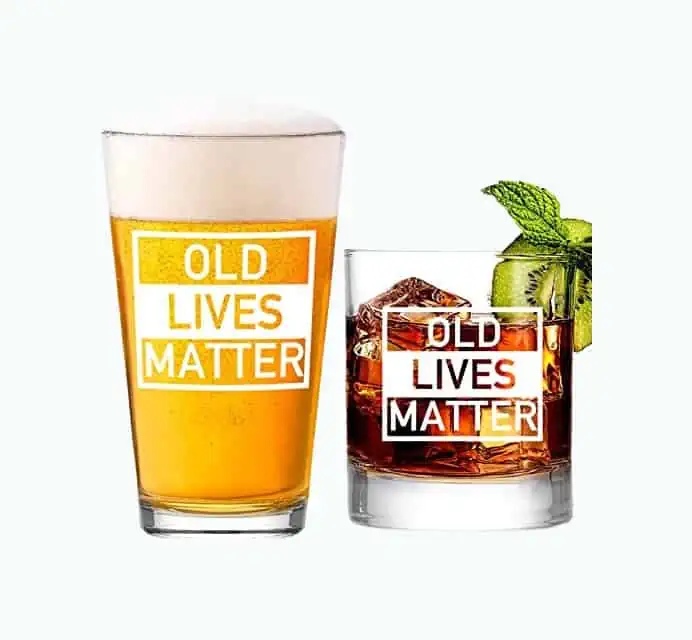 Product Image of the Old Lives Matter Glasses
