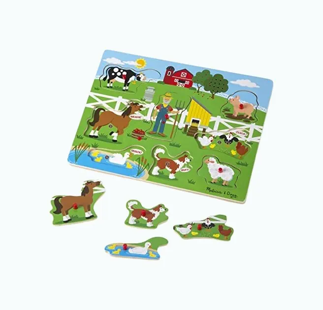 Product Image of the Old MacDonald's Farm Sound Puzzle