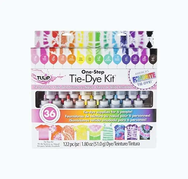 Product Image of the One Step 18-Color Tie-Dye Kit