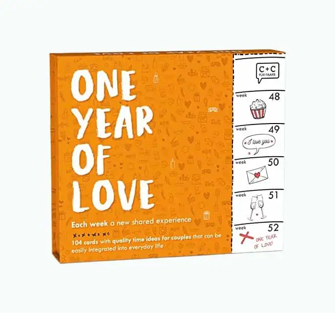 Product Image of the One Year Of Love Book