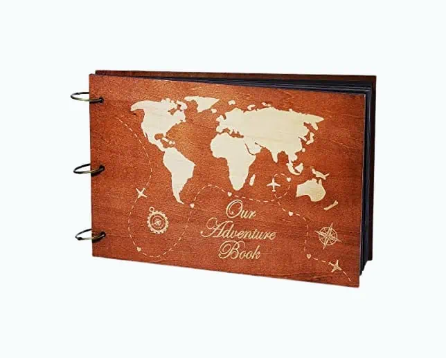 Product Image of the Our Adventure Book Wooden Photo Album