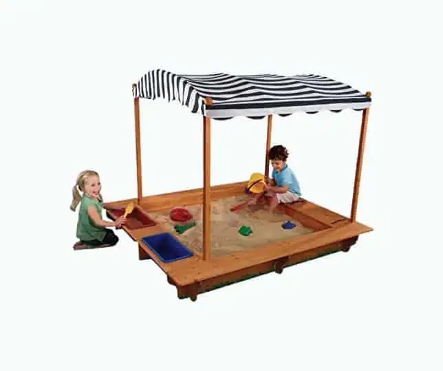 Product Image of the Outdoor Wooden Sandbox