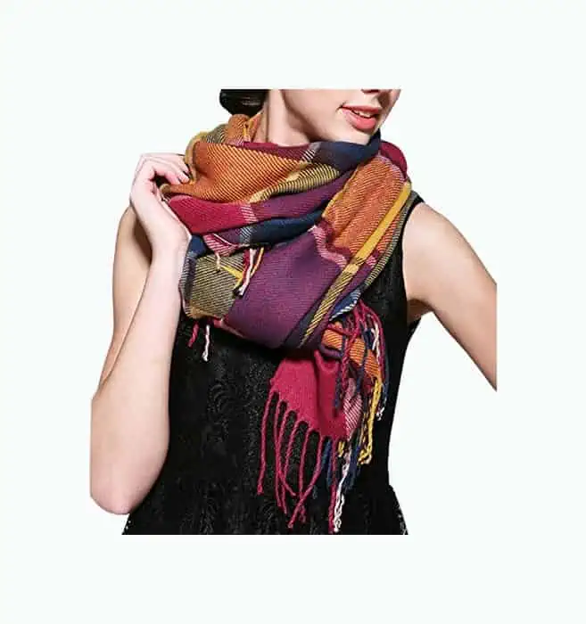 Product Image of the Oversized Chunky Scarf