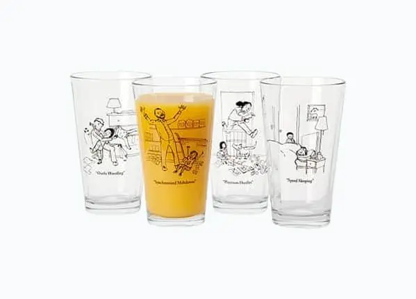 Product Image of the Parenting Pint Glasses