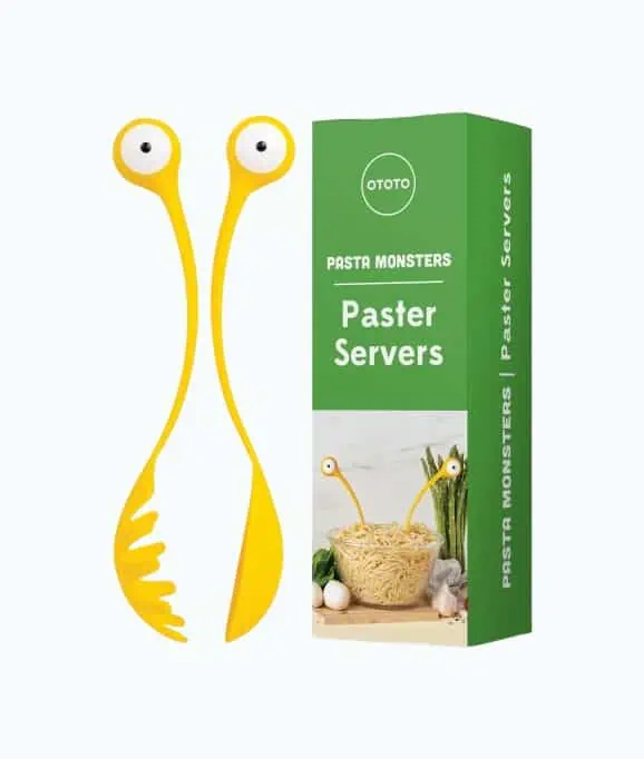 Product Image of the Pasta Monster Serving Tongs