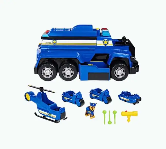 Product Image of the Paw Patrol, Chase’s 5-in-1 Ultimate Cruiser with Lights and Sounds