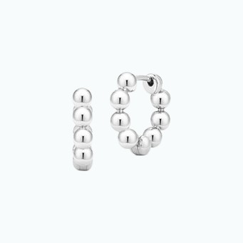 Product Image of the Pebble Hoop Earrings