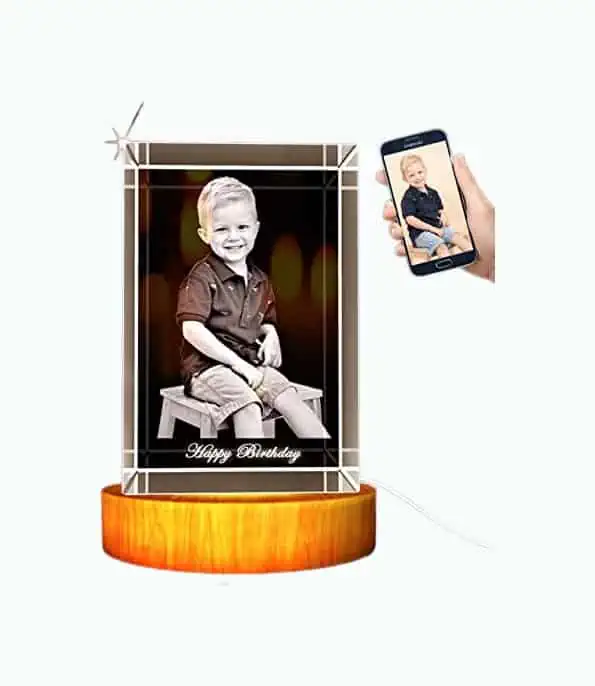 Product Image of the Personalized 3D Photo Crystal