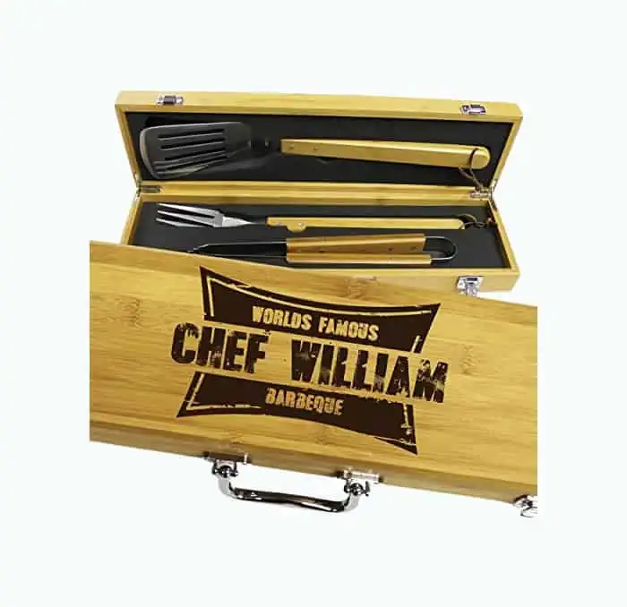 Product Image of the Personalized BBQ Gift Set