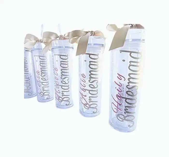 Product Image of the Personalized Bridesmaid Tumbler