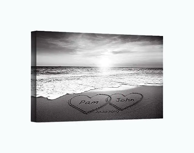 Product Image of the Personalized Canvas Print