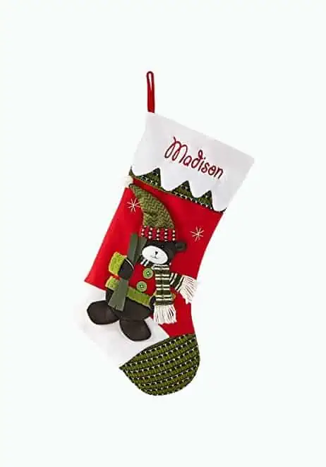 Product Image of the Personalized Christmas Stocking