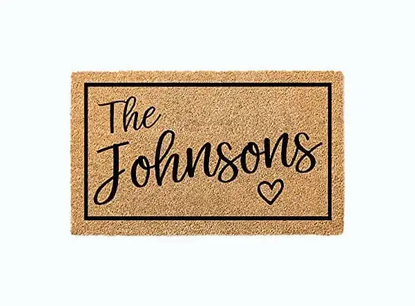 Product Image of the Personalized Doormat